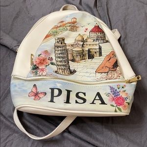 From the place Pisa it’s self mini backpack